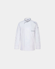 Custom lightweight chef jacket 100% cotton Surrey M/L - White