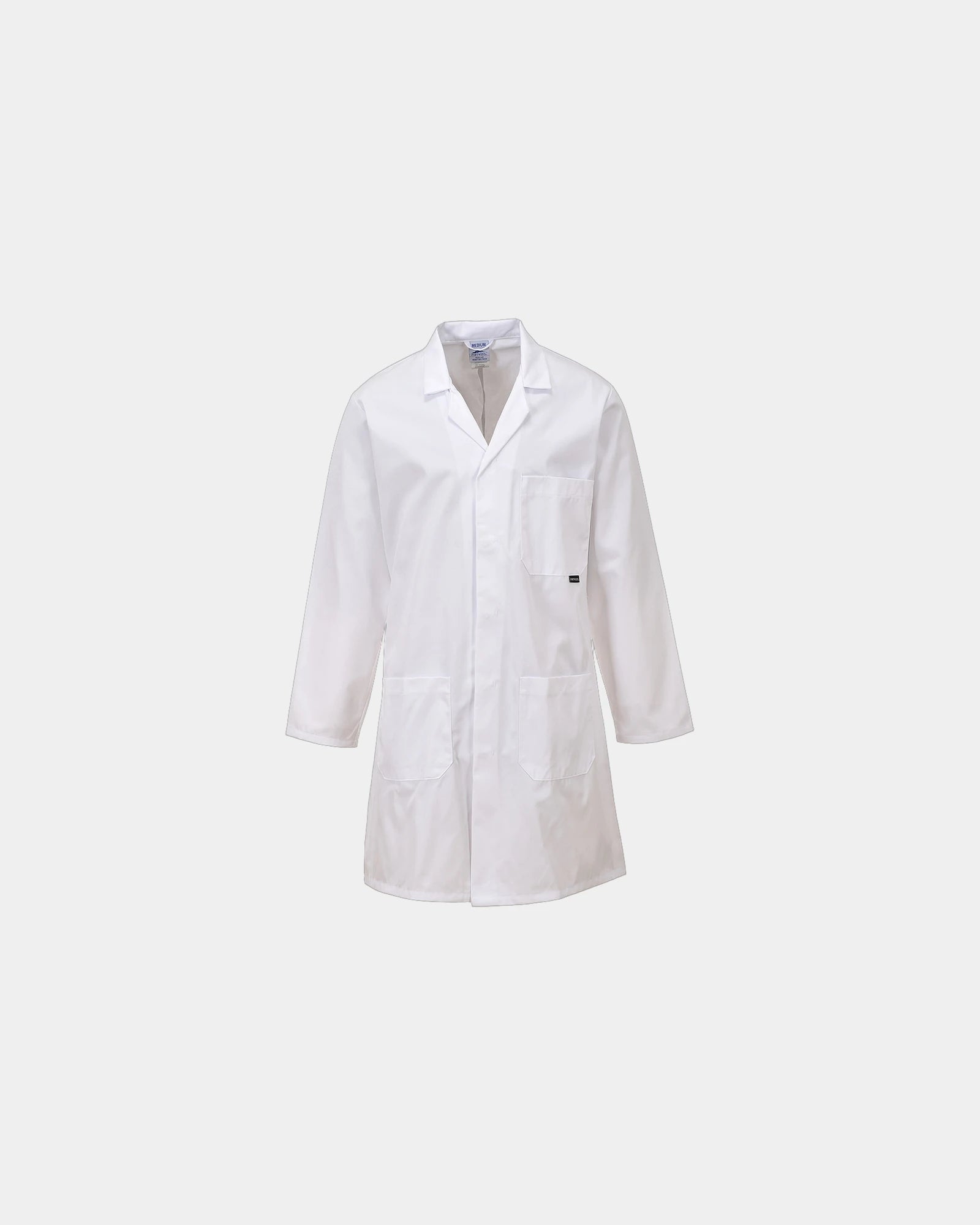 Custom 100% cotton blouse for work - White
