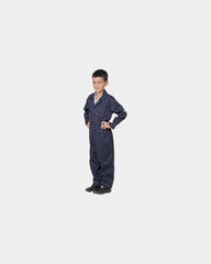 Promotional poly-cotton junior coverall - Navy
