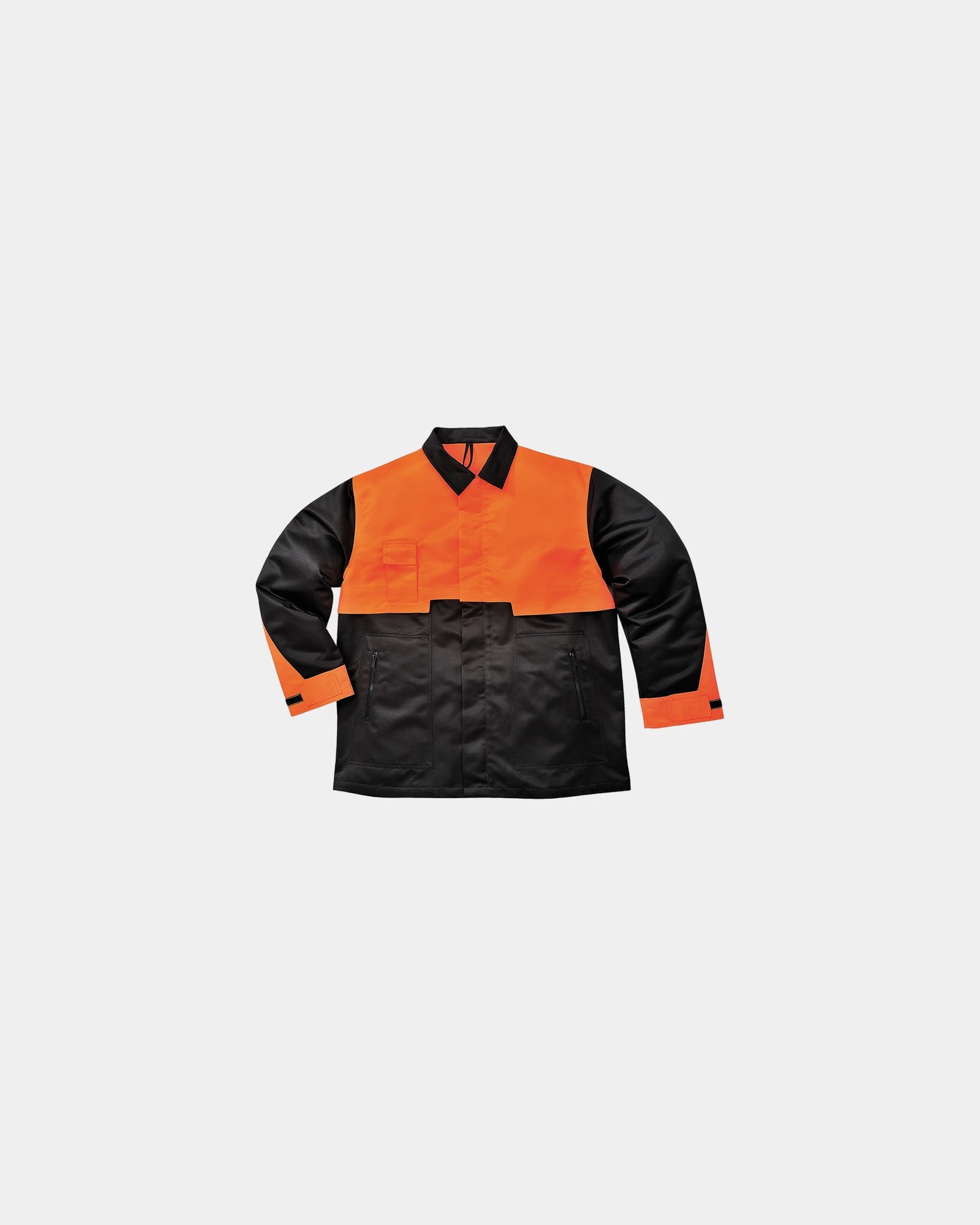 Promotional durable work jacket Oak - Black-Sky Blue