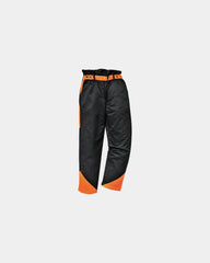 Promotional waterproof Forestier pants Portwest - Black-Sky Blue