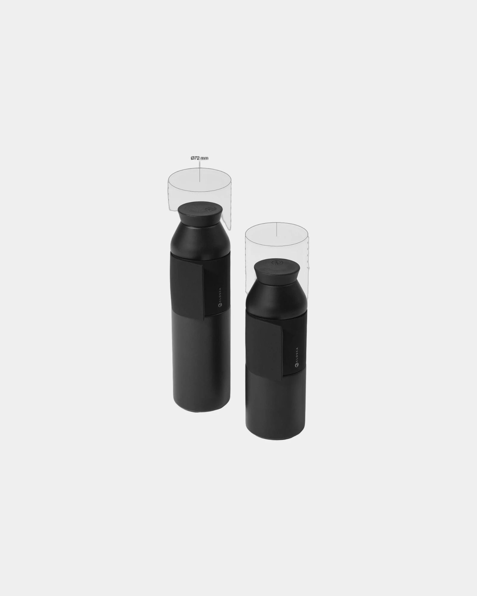 Custom stainless steel Closca 450ml travel bottle - 1