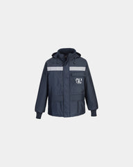 Promotional waterproof parka for cold weather - Navy