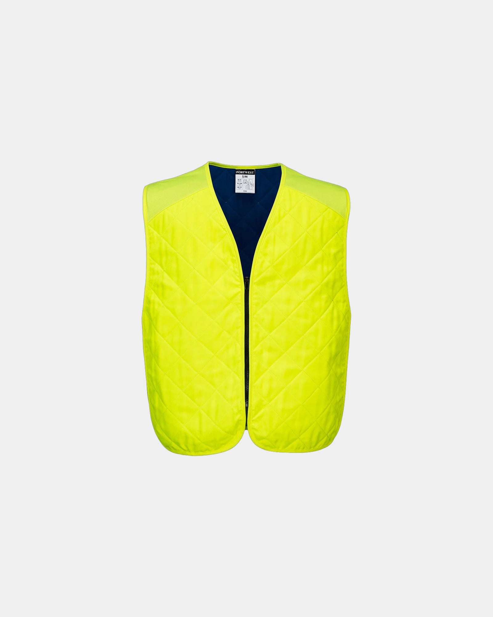 Promotional cooling vest for workers - Yellow