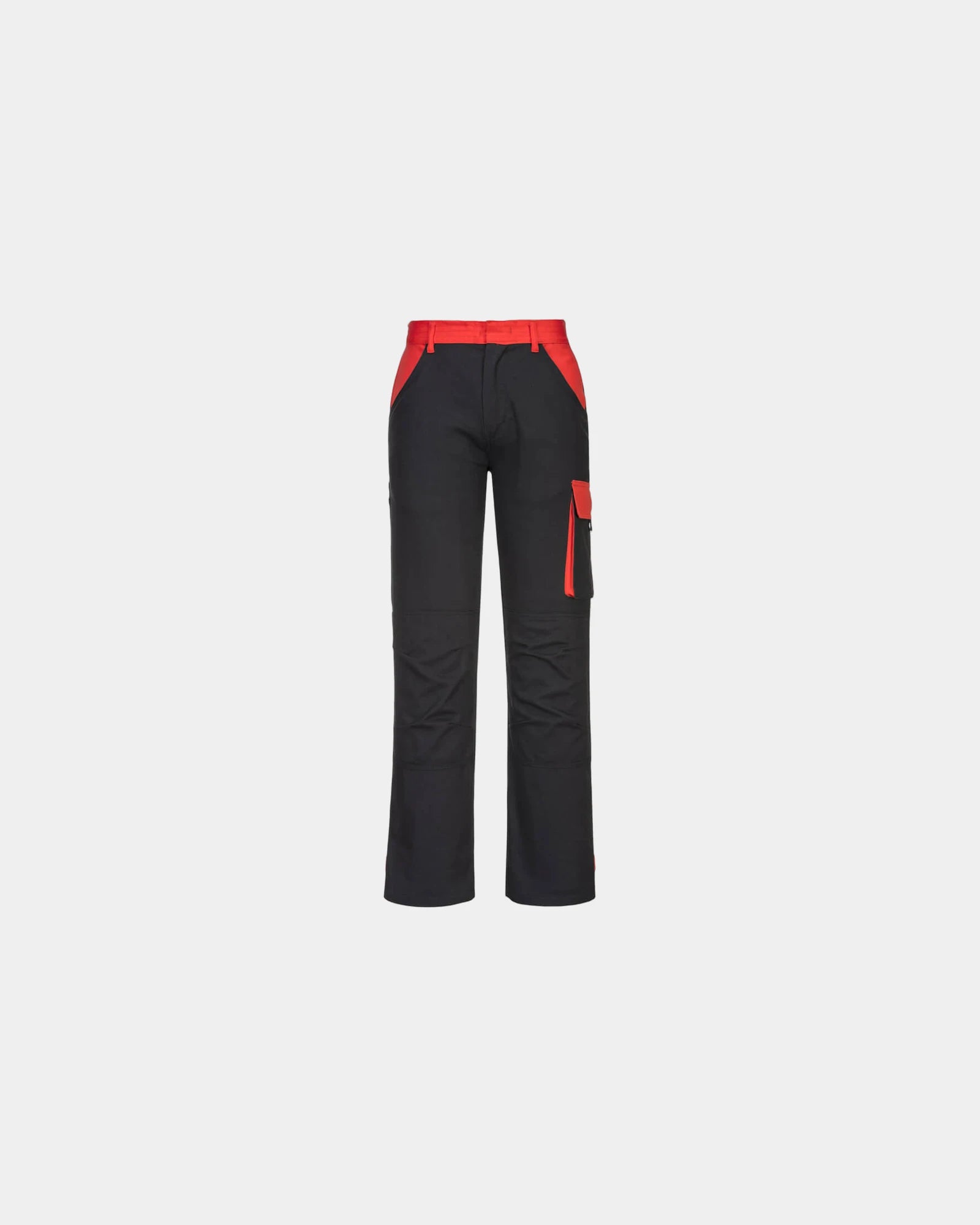 Custom premium cotton trousers for men - Black-Sky Blue