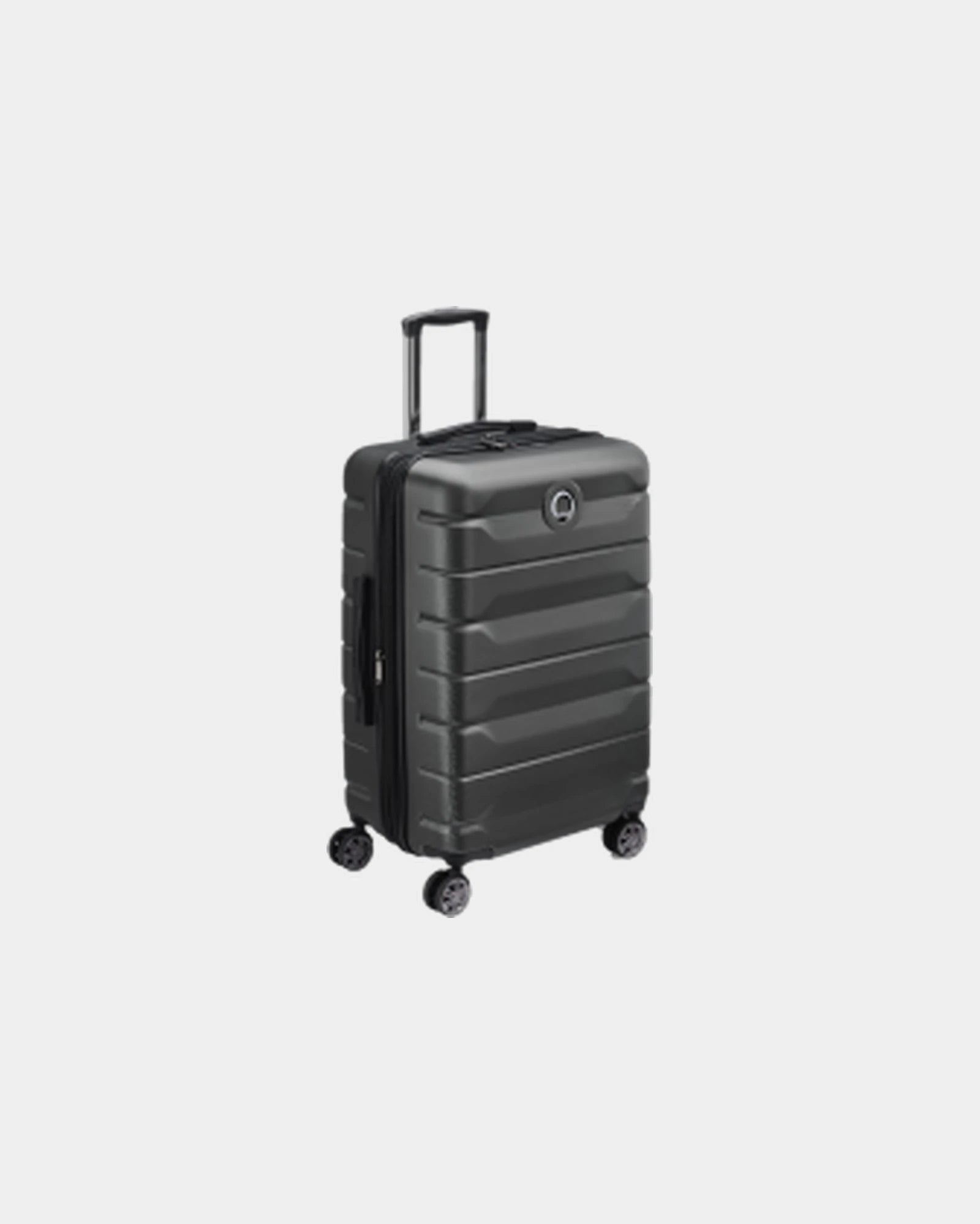 Custom expandable trolley suitcase Delsey AIR ARMOUR - Black