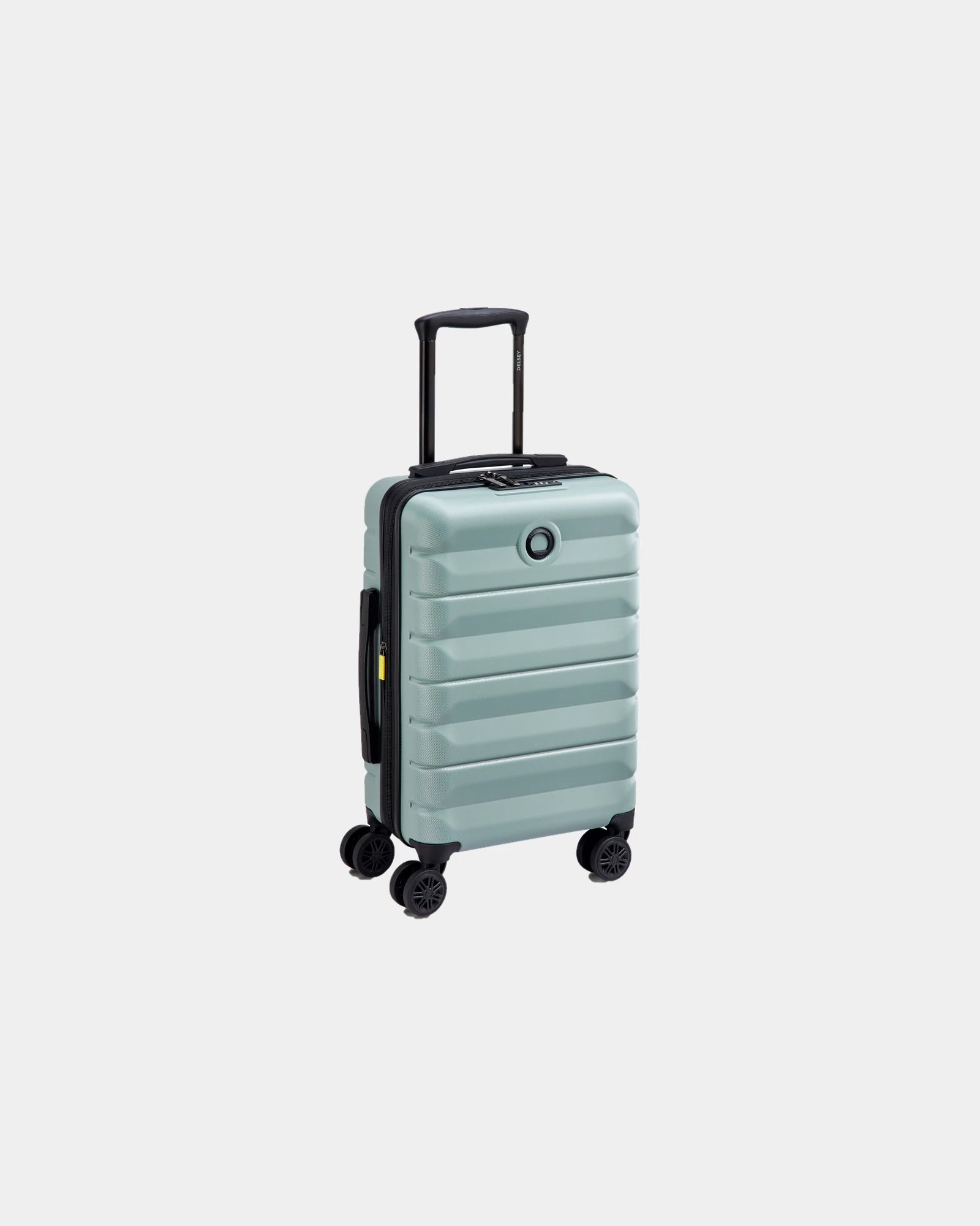Custom polycarbonate luggage Delsey Air Armour - Sage Green