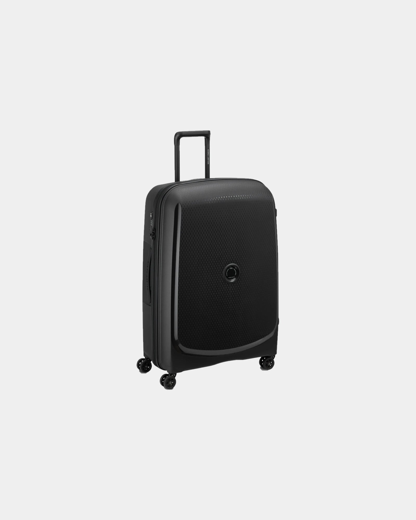Custom recycled polypropylene suitcase Delsey Belmont Plus XL - Black