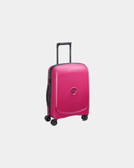 Custom recycled polypropylene cabin suitcase Delsey Belmont Plus - Raspberry