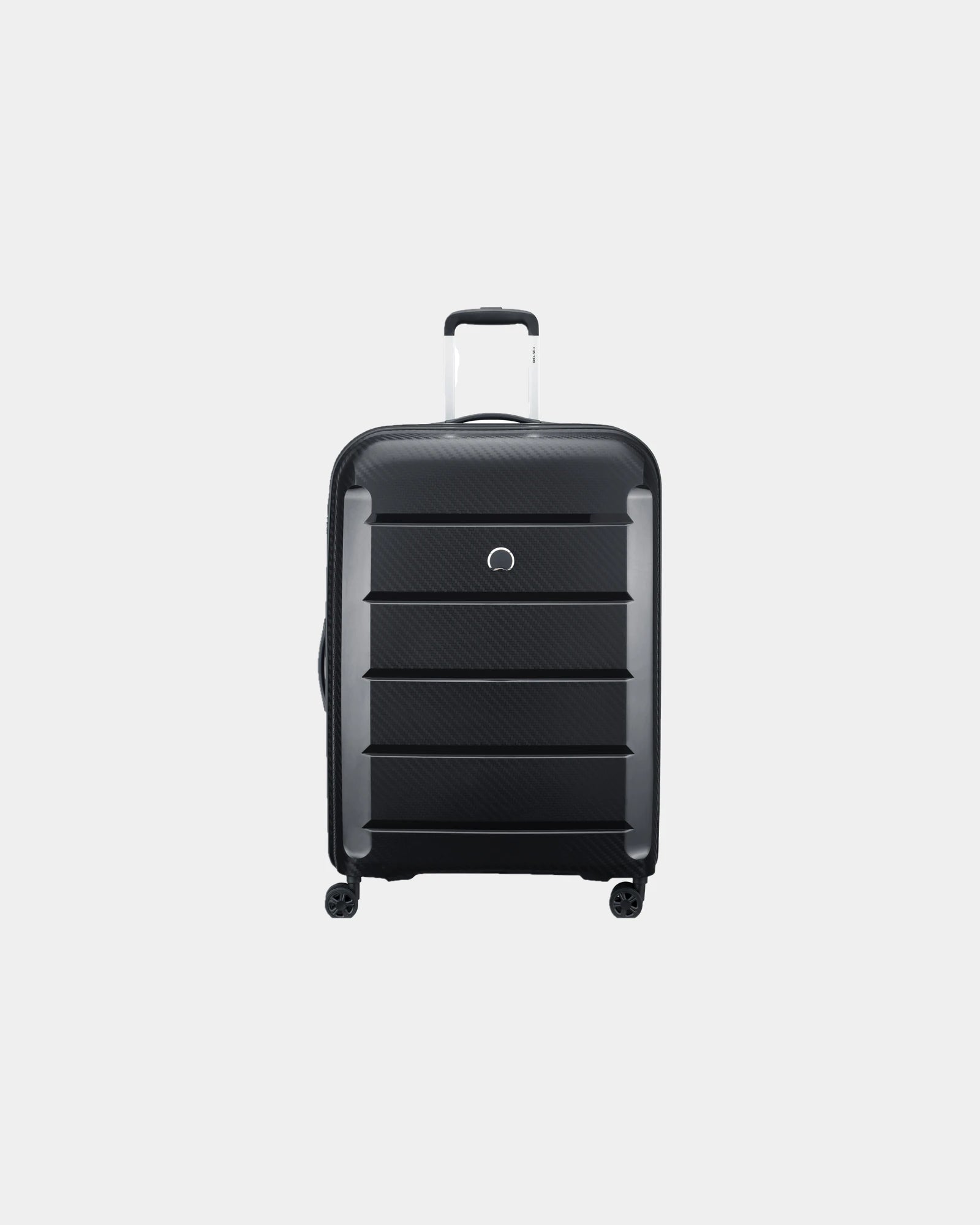 Custom polypropylene luggage Delsey NEST 803 - Black