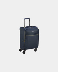 Custom recycled cabin suitcase Delsey Brochant 3 - Navy