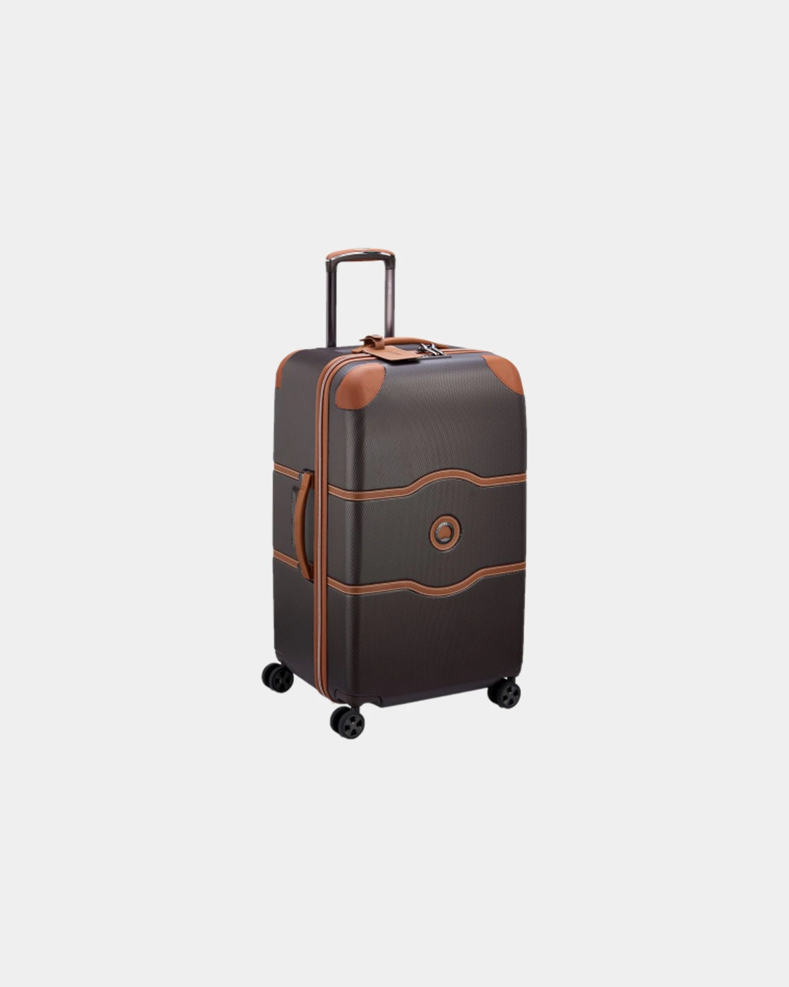 Custom polycarbonate luggage Delsey Chatelet Air 2.0 - Brown