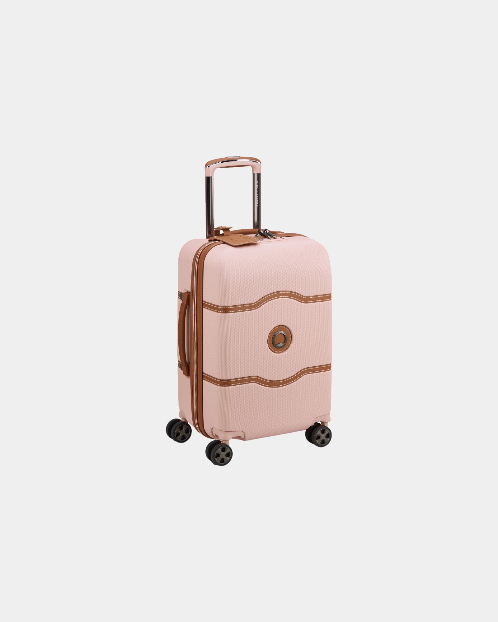 Custom polycarbonate cabin trolley Delsey Chatelet Air 2.0 - Pink