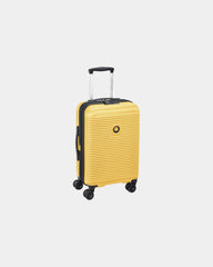 Custom polycarbonate luggage Delsey Freestyle 55 - Yellow