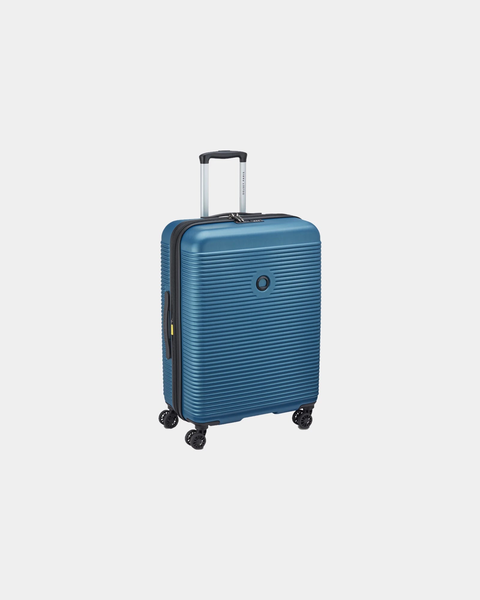 Custom polycarbonate luggage Delsey Freestyle 66 - Blue