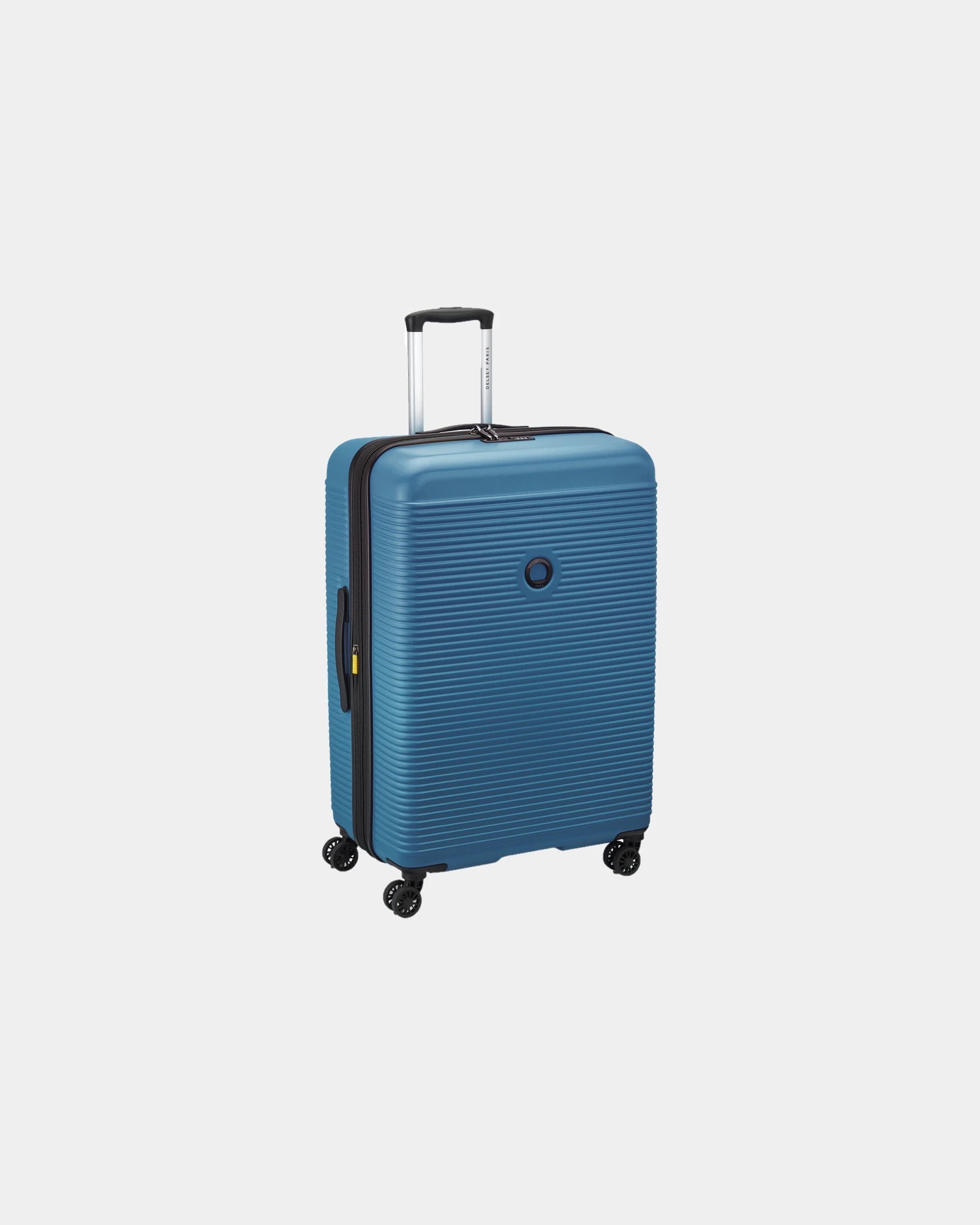 Custom polycarbonate luggage Delsey Freestyle 76 - Blue