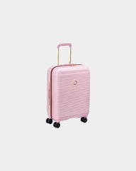 Custom slim ABS cabin suitcase Delsey Freestyle - Peony