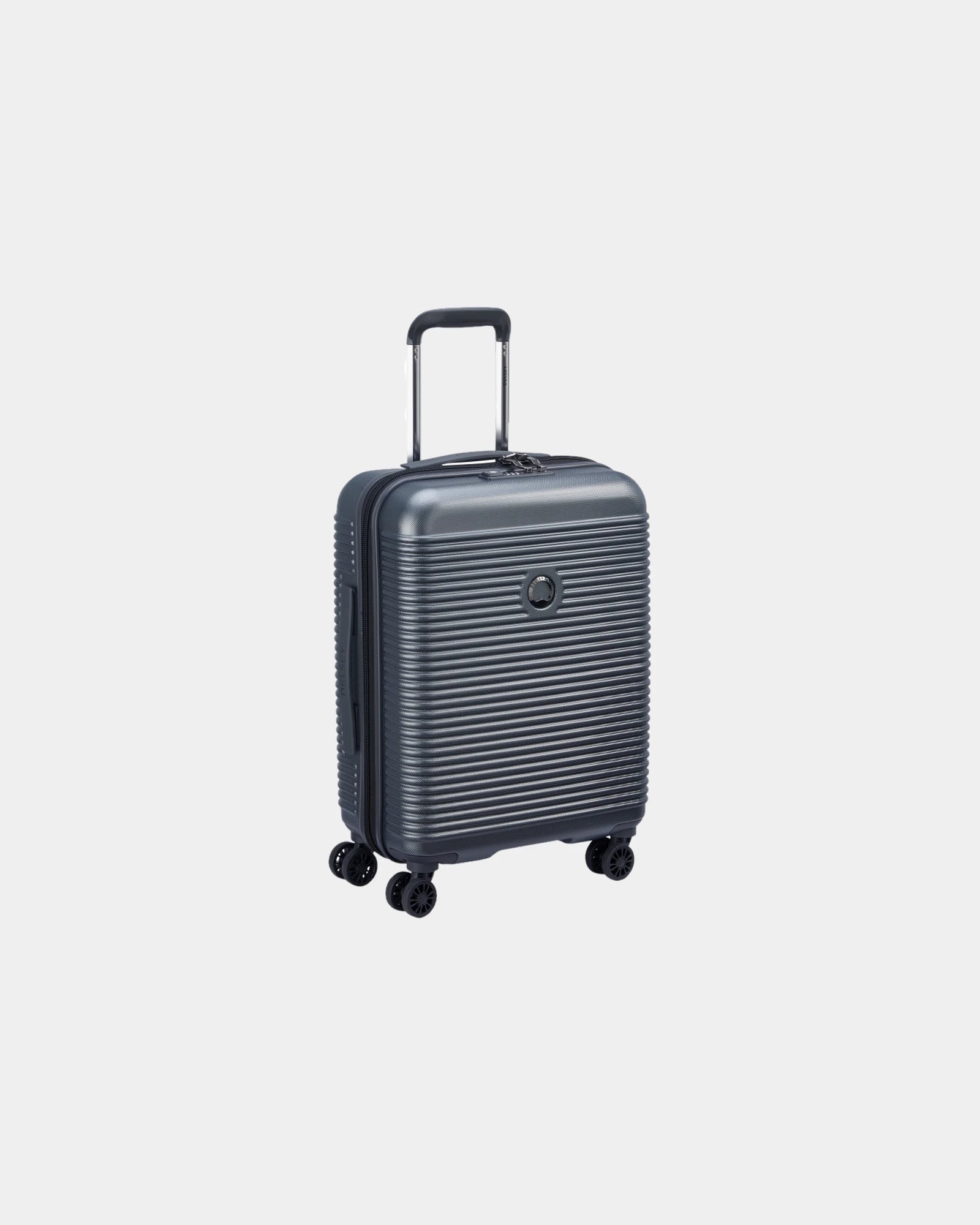 Custom slim ABS cabin suitcase Delsey Freestyle - Graphite