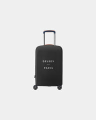 Custom polyester luggage cover Delsey Size S - Black