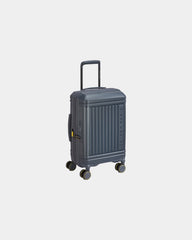 Custom recycled polypropylene cabin suitcase Delsey Lutece - Graphite