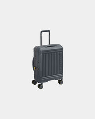 Custom recycled polypropylene Delsey Lutece 55 cm suitcase - Graphite