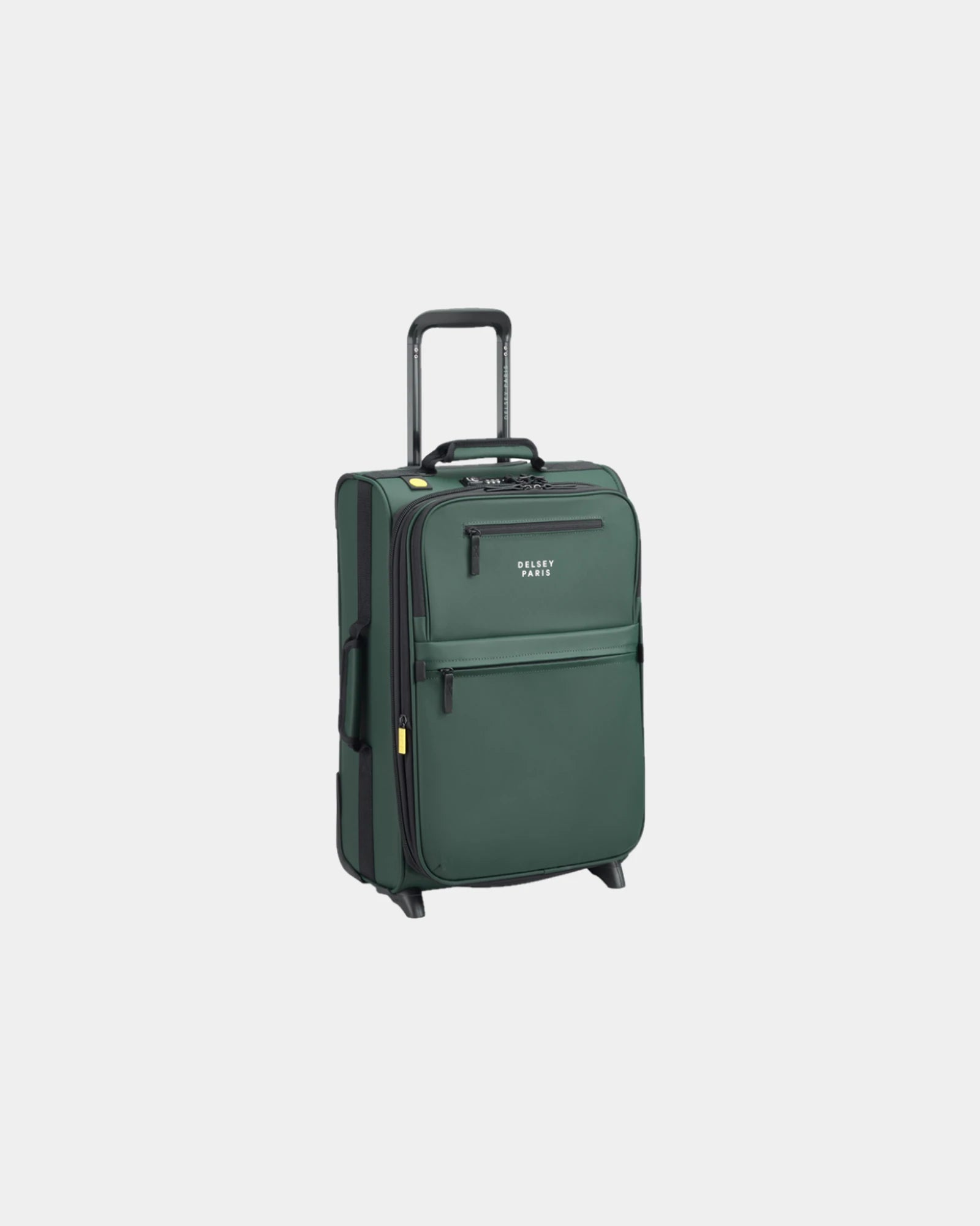 Custom recycled 55cm trolley suitcase Delsey Maubert 2.0 - Army
