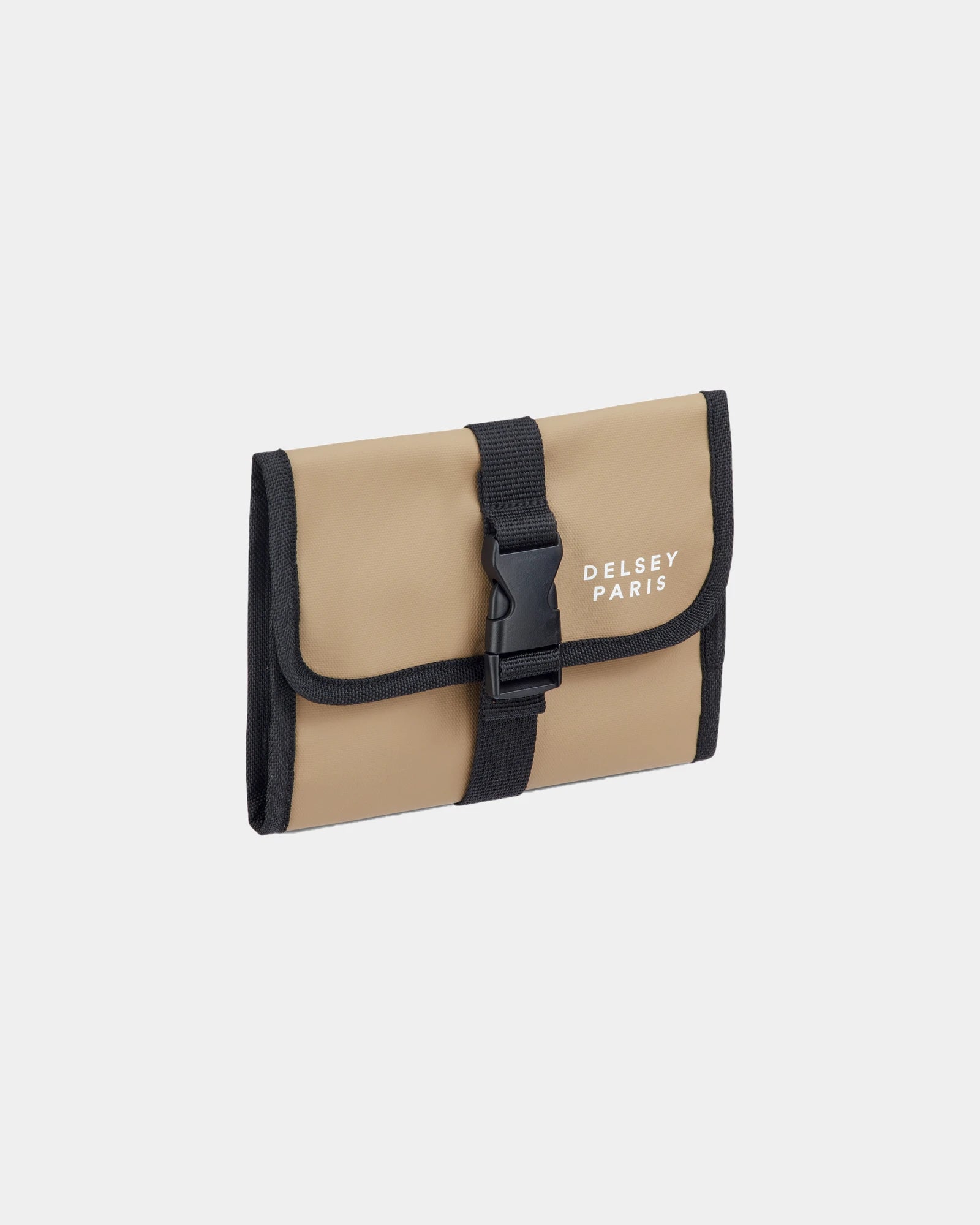 Custom recycled toiletry bag Delsey Maubert 2.0 - Beige