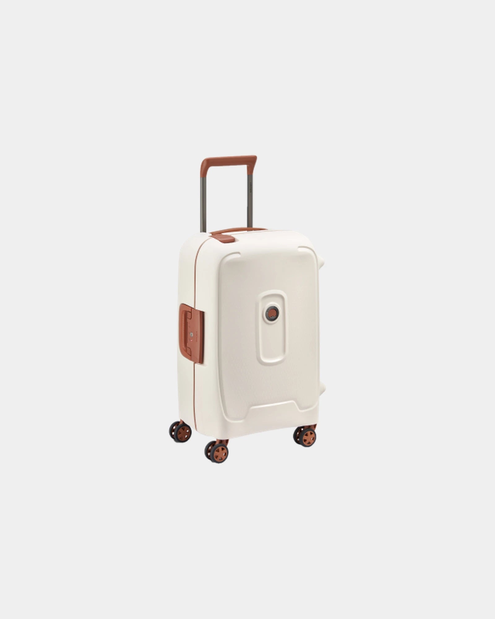 Custom recycled polypropylene cabin suitcase Delsey Moncey - Angora
