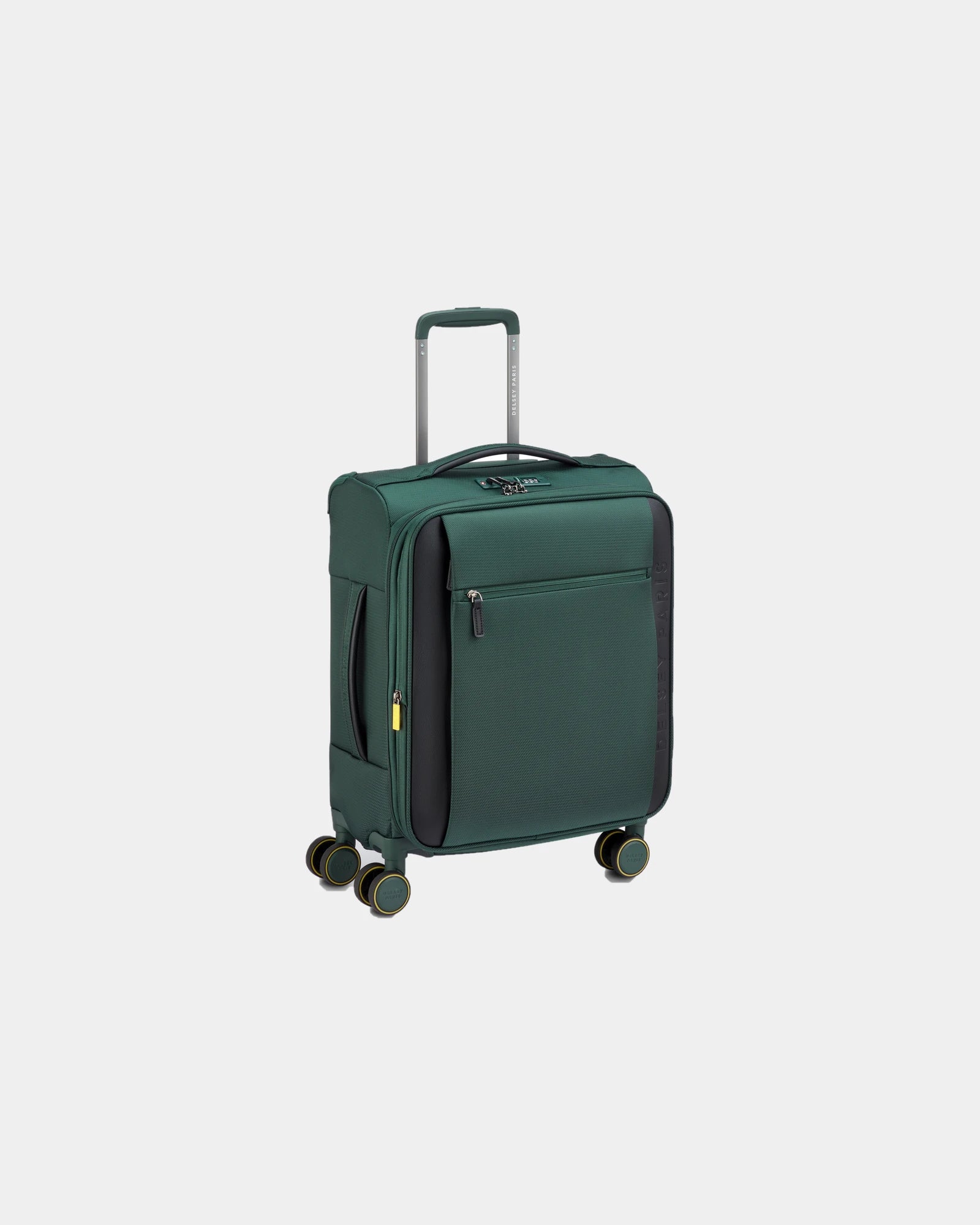 Custom recycled polyester cabin suitcase Delsey Montmartre 3 - Pine