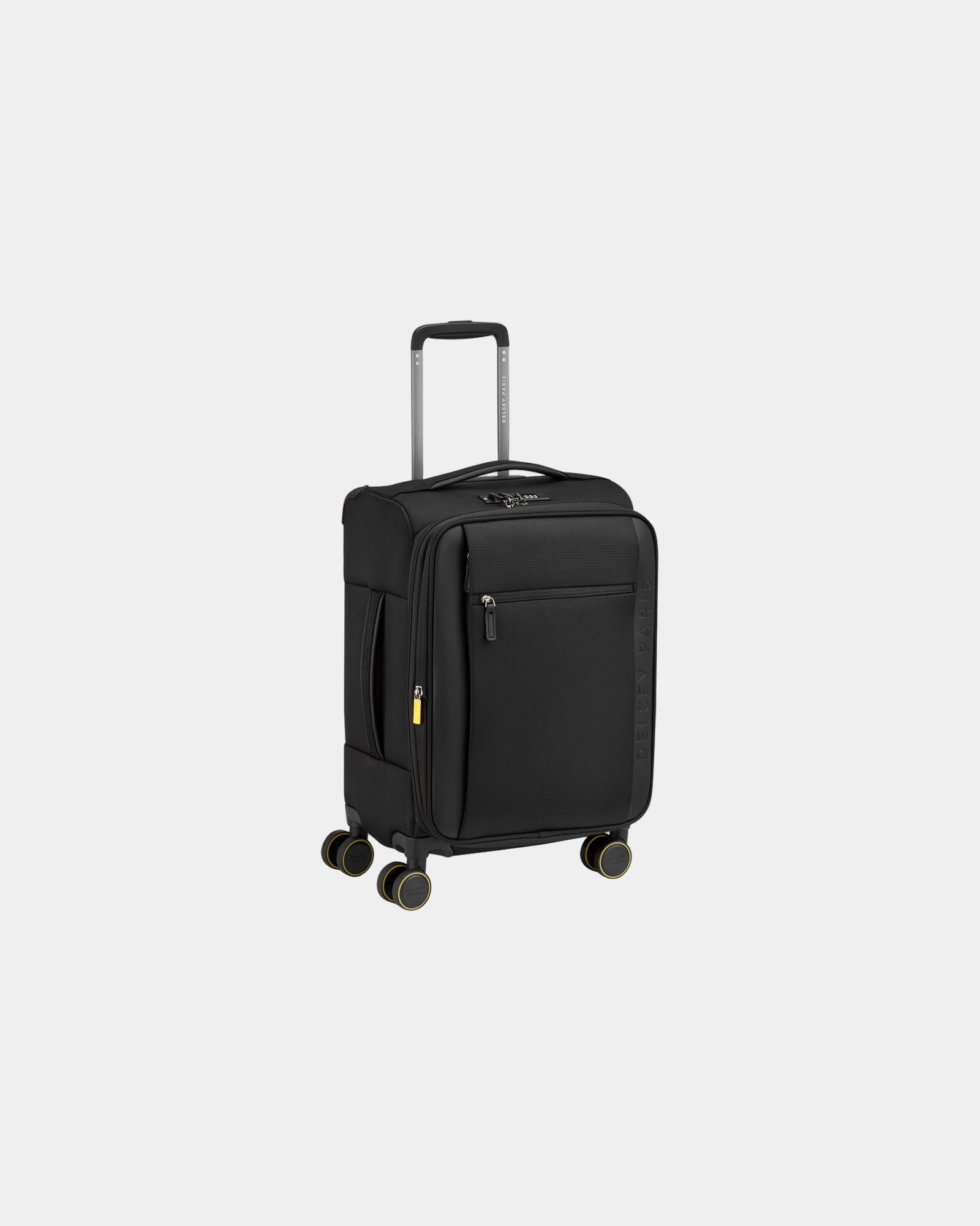 Custom recycled polyester cabin suitcase Delsey Montmartre 3 - 1