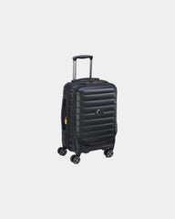 Custom polycarbonate cabin suitcase Delsey Shadow 5.0 - Black