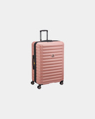 Custom polycarbonate trolley suitcase Delsey Shadow 5.0 - Ash Pink