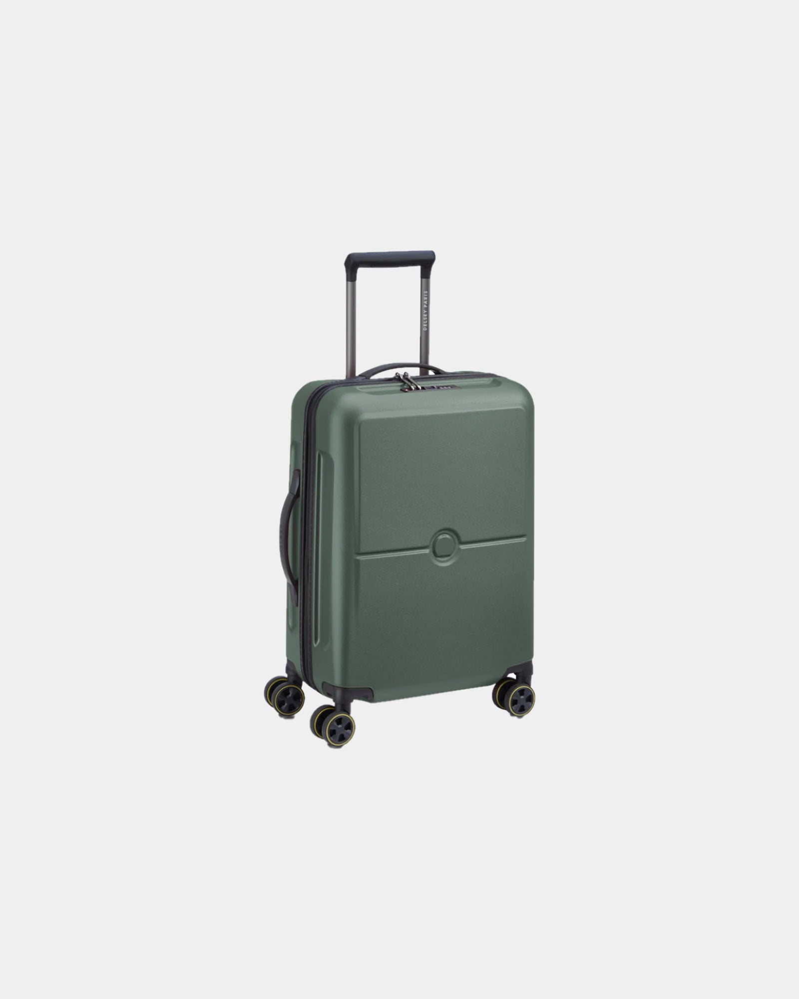 Custom polycarbonate cabin suitcase Delsey Turenne 2.0 - Green