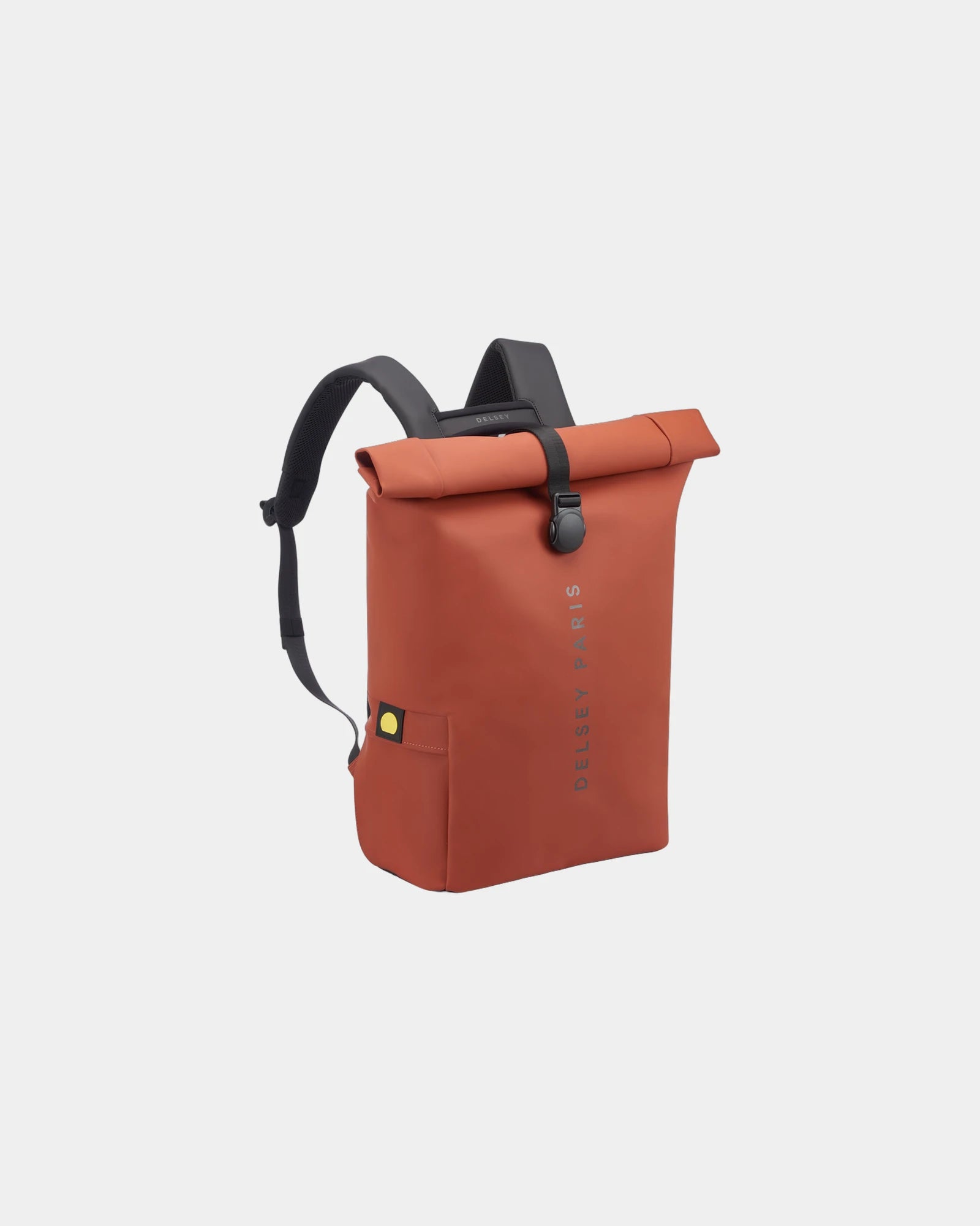 Custom recycled rolltop backpack Delsey Turenne Soft - 27