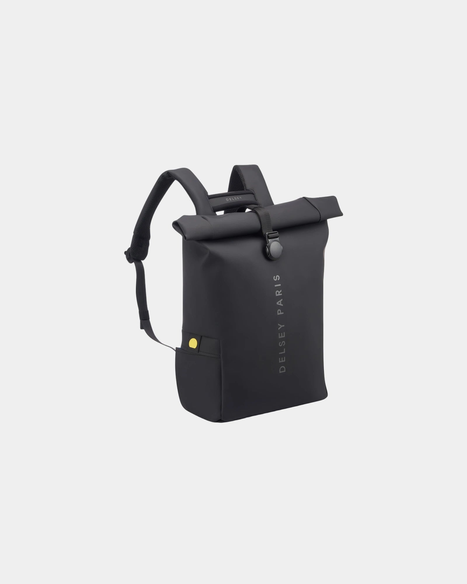 Custom recycled rolltop backpack Delsey Turenne Soft - 3