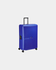 Custom polypropylene suitcase Delsey Vauban Val TR - Electric Blue