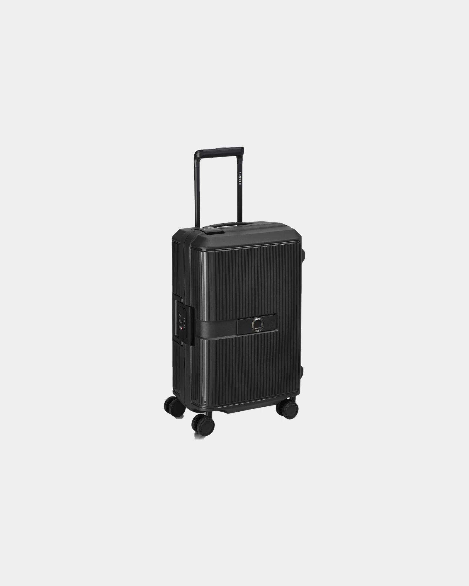 Custom polypropylene travel bag Delsey Vauban - Black