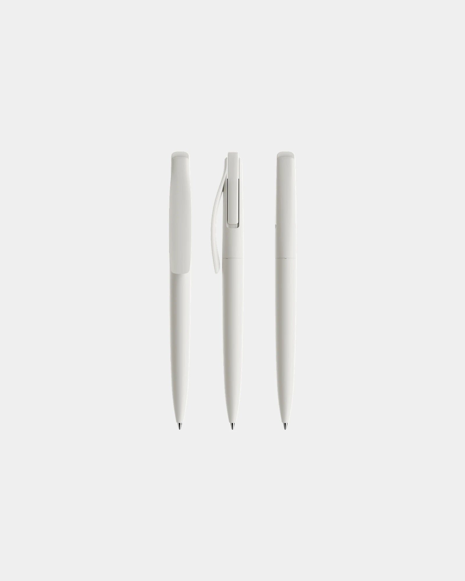 Custom eco-friendly Prodir DS2PMM Matt pen - White Matt
