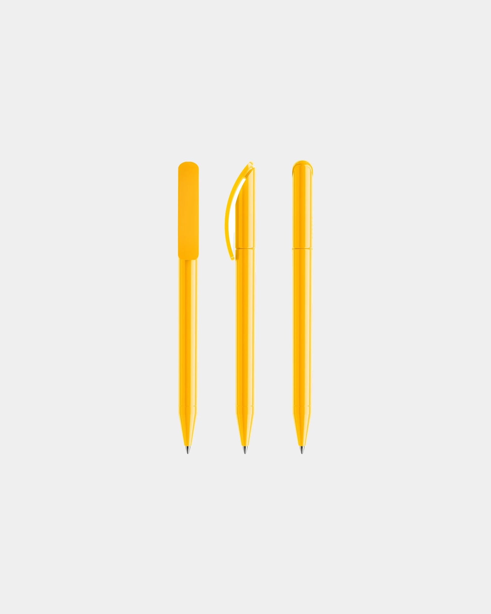 Custom eco-friendly Prodir writing instrument - Yellow Polished