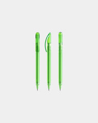 Custom eco-friendly Prodir DS3TTT transparent pen - Light Green Transparent