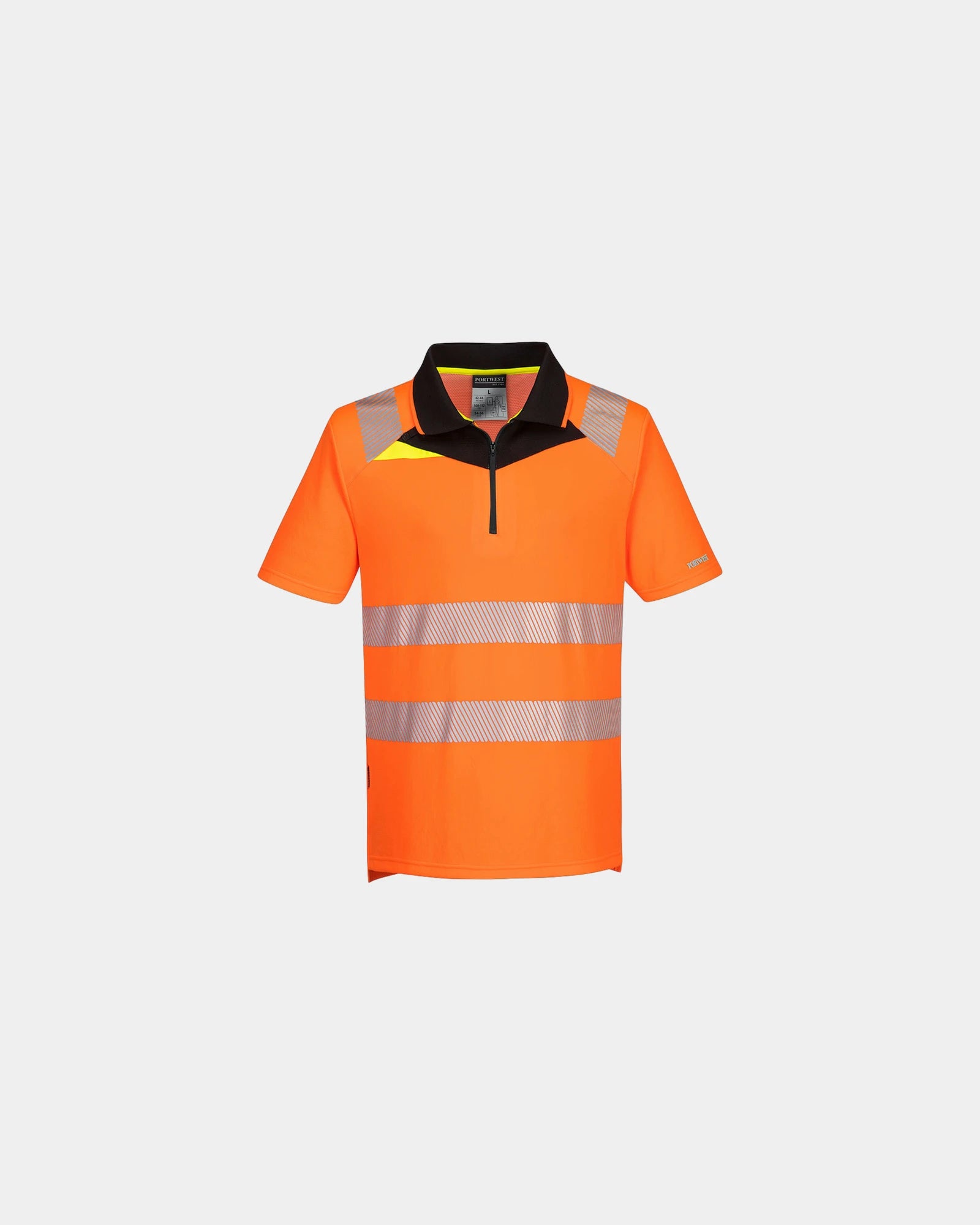 Custom high-visibility polo for businesses - Orange