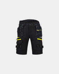 Promotional Holster DX4 Insulatex shorts - Black-Sky Blue