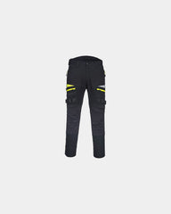 Promotional DX4 stretch work pants - Black-Sky Blue