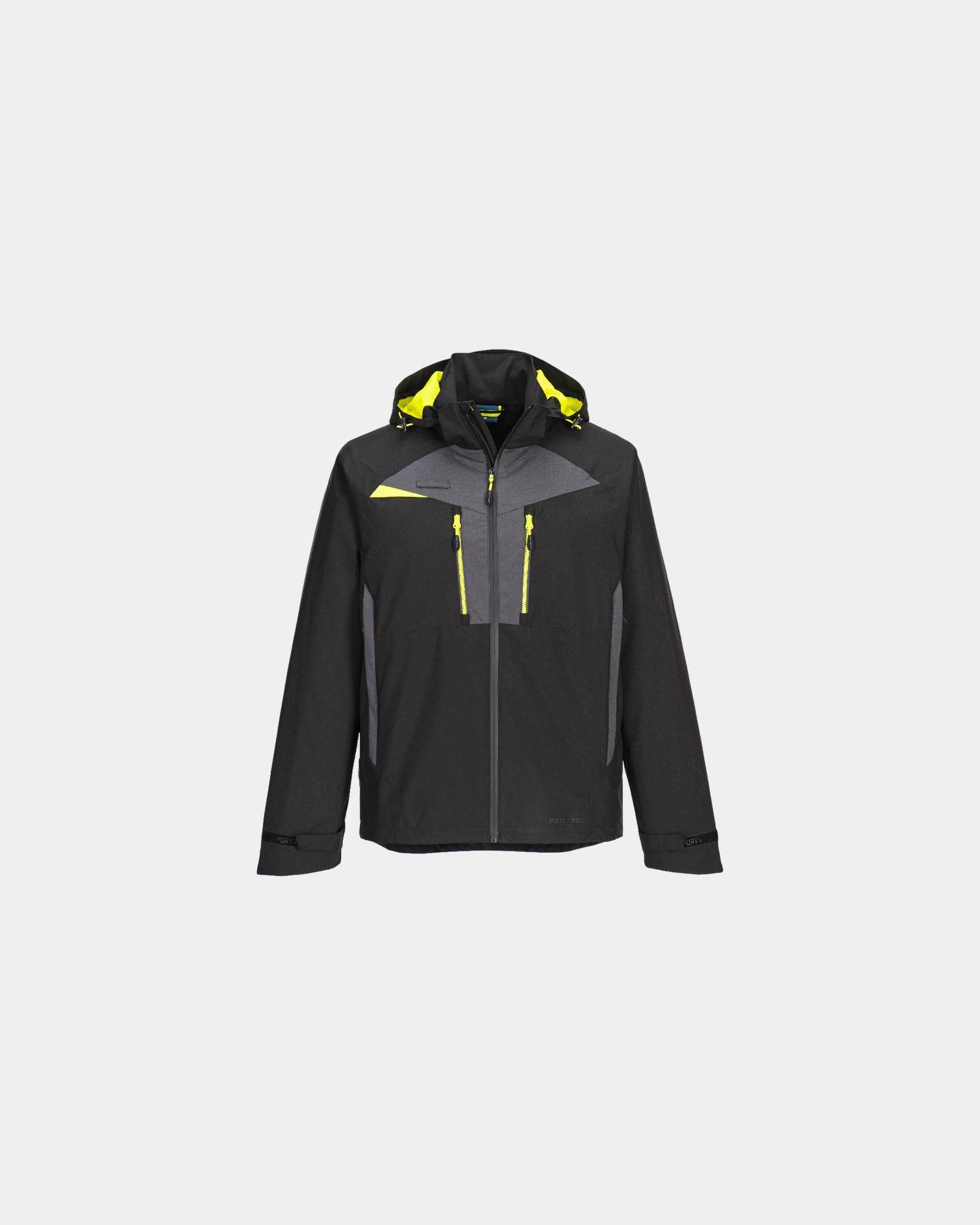 Promotional waterproof DX4 shell jacket - Black-Sky Blue