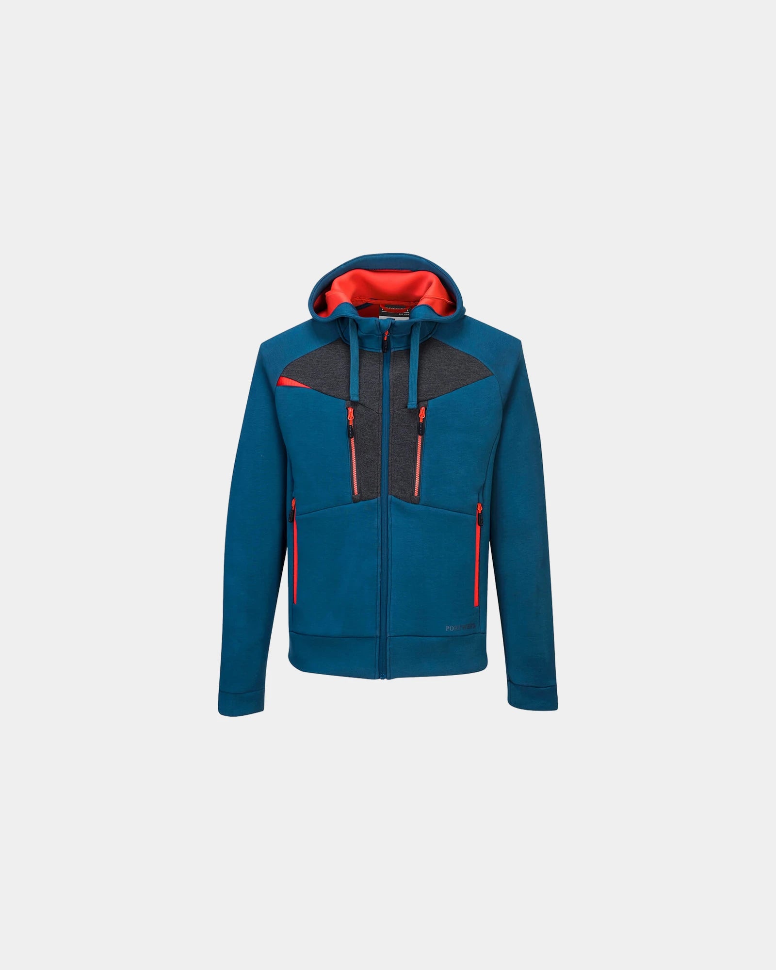 Personalized lightweight zip hoodie for modern workers - Mirror