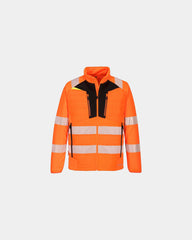 Promotional high-visibility hybrid jacket - Orange