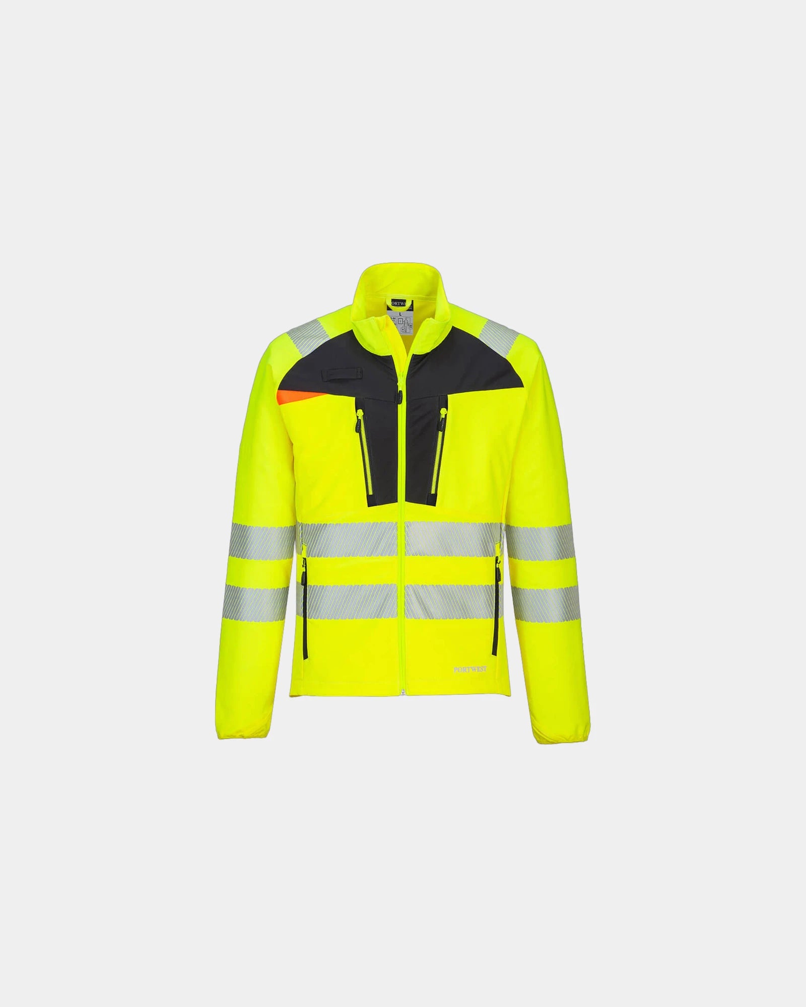 Promotional lightweight Hi-Vis DX4 base layer - Yellow-Black