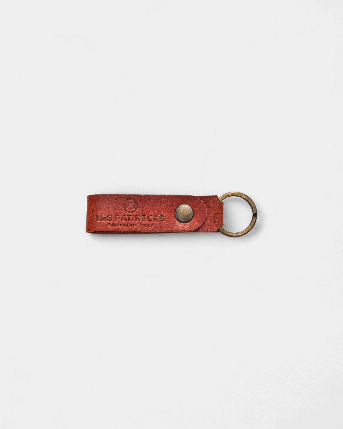 Customizable Leather Keychain - 2