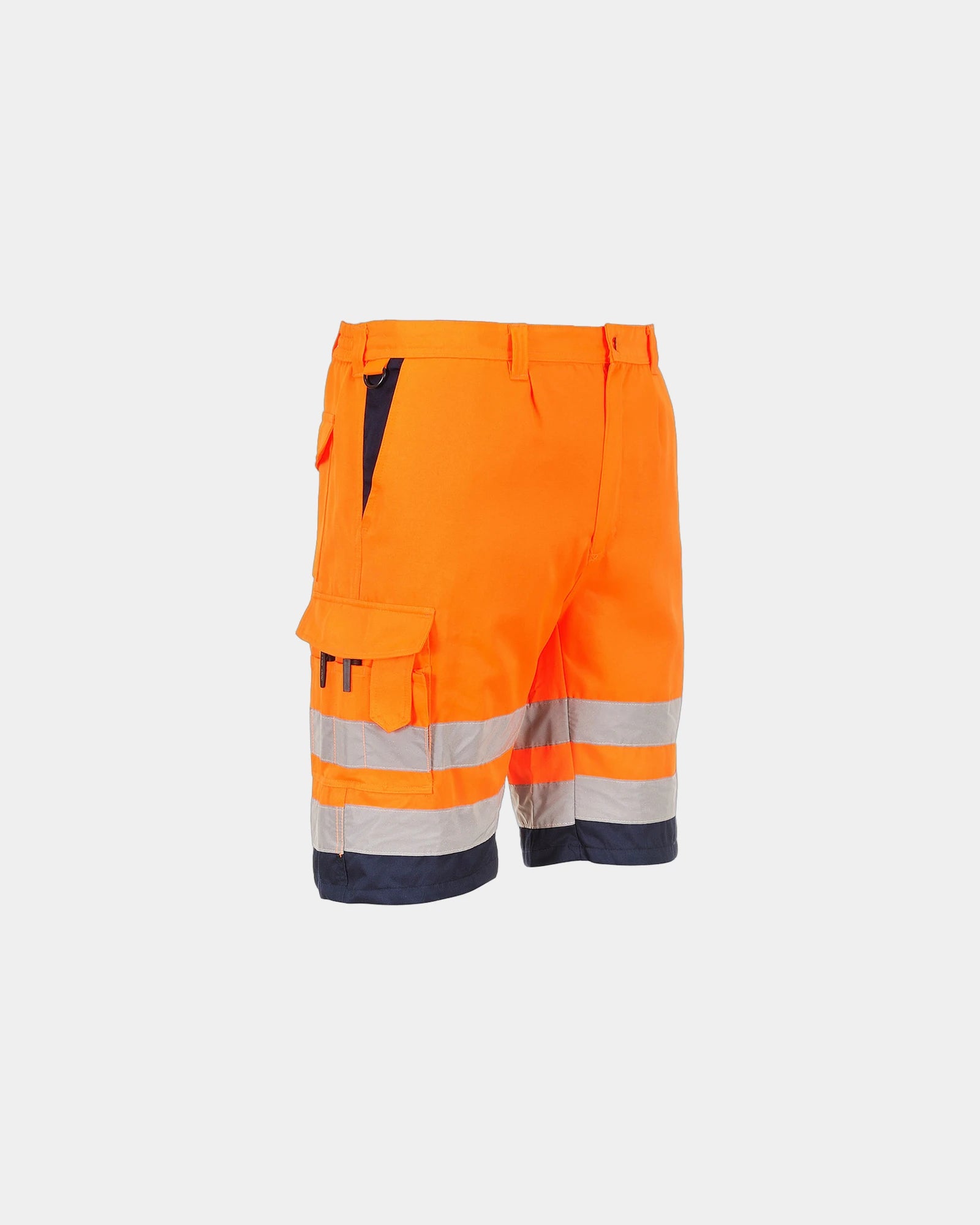 Promotional Bermuda HiVis Poly-cotton shorts - Orange