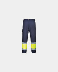 Promotional Hi-Vis combat pants - Yellow-Navy